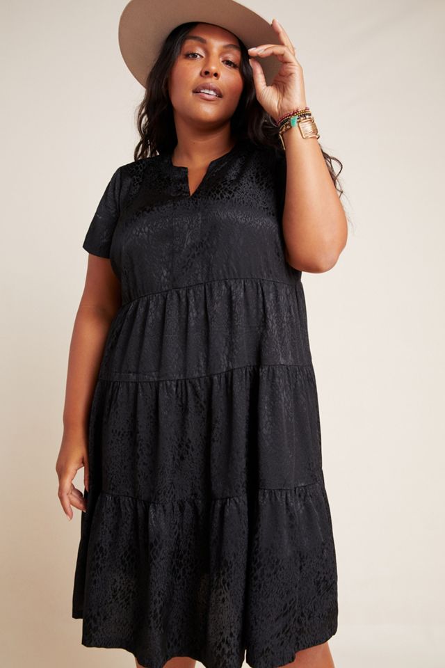 Maeve Sacha Jacquard Tiered Tunic #7