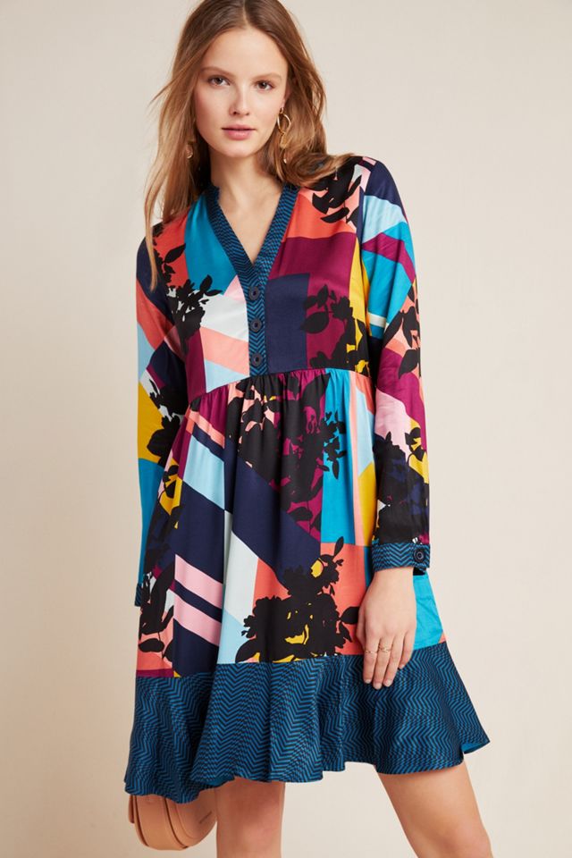 Maeve Gillian Abstract Shirtdress #3