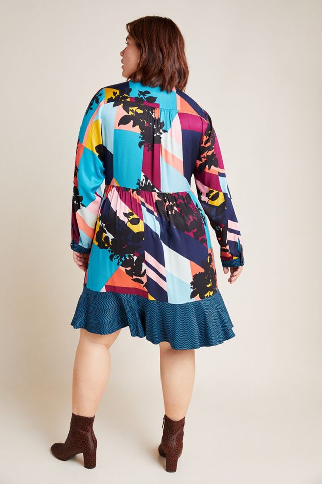 Maeve Gillian Abstract Shirtdress #5