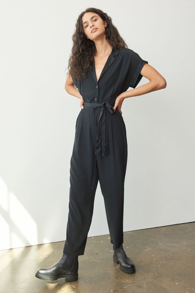 Anthropologie 2024 black jumpsuit