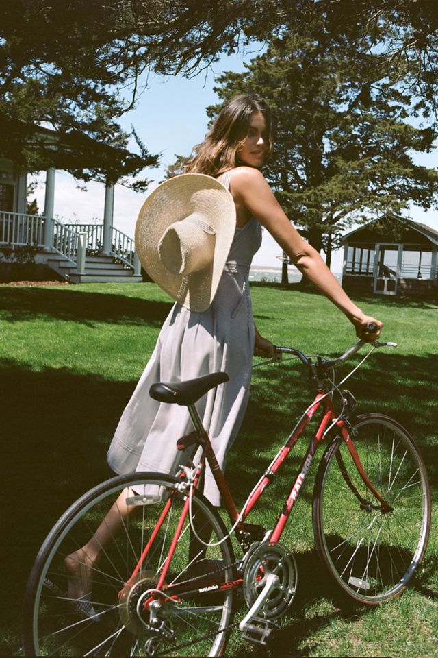 Maeve Alessandra Cross-Back Midi Dress | Anthropologie