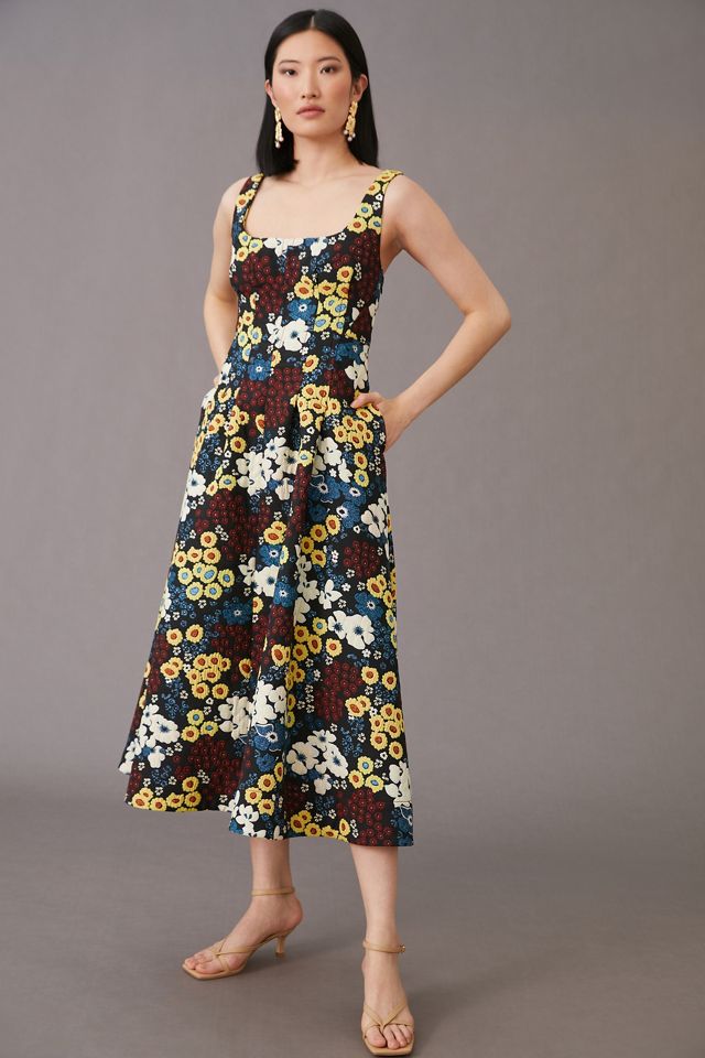 Maeve Marigold Midi Dress #3