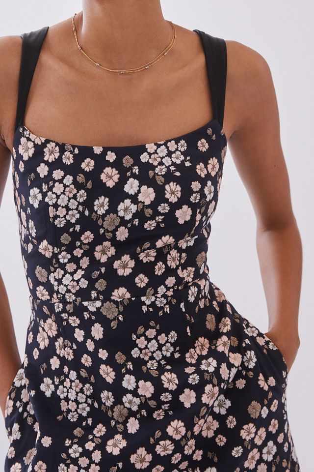 Maeve Jacquard Mini Dress #1