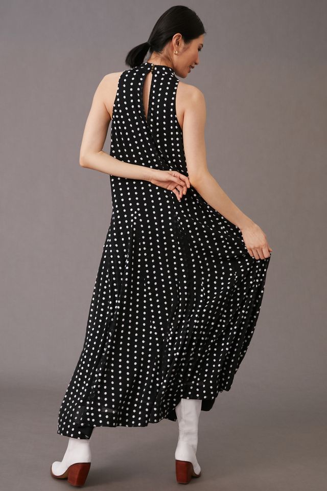 Maeve Mock Neck Maxi Dress #1