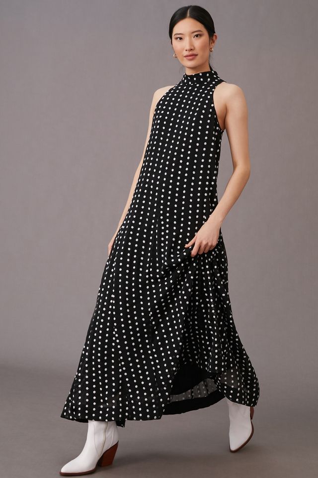 Maeve Mock Neck Maxi Dress #3