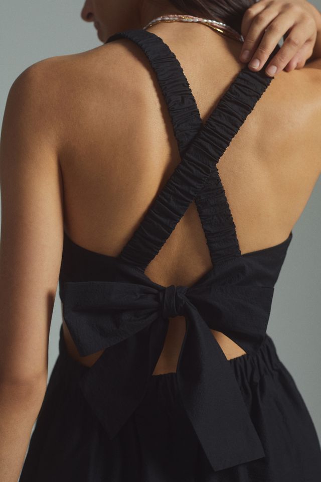 Maeve Babydoll Mini Dress #1