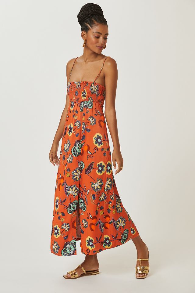 Anthropologie maeve 2025 orange dress