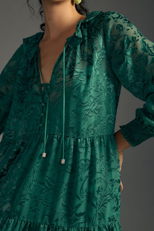 The Marais Maxi Dress: Satin-Burnout Edition #3
