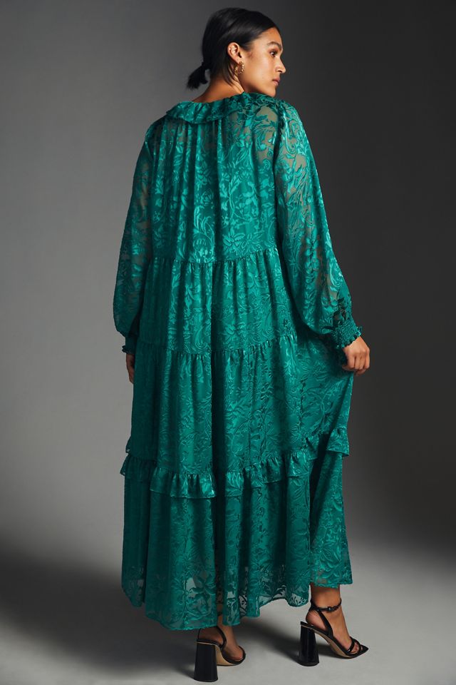 The Marais Maxi Dress: Satin-Burnout Edition #5