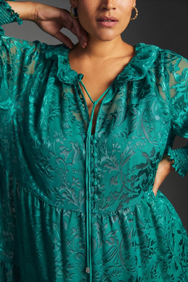 The Marais Maxi Dress: Satin-Burnout Edition #7