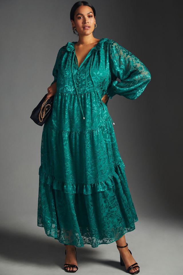 The Marais Maxi Dress: Satin-Burnout Edition #4