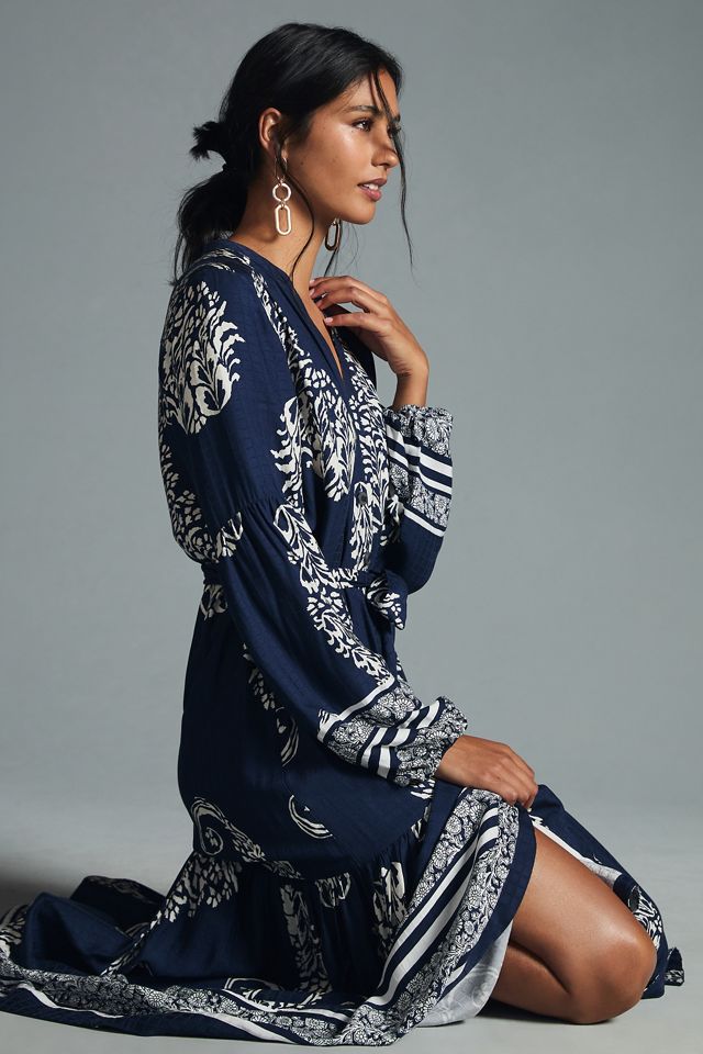 By Anthropologie Tiered Buttondown Dress #3