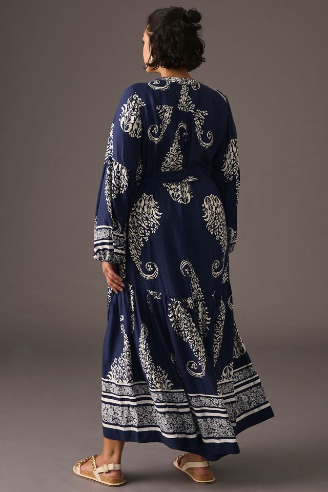 By Anthropologie Tiered Buttondown Dress #6