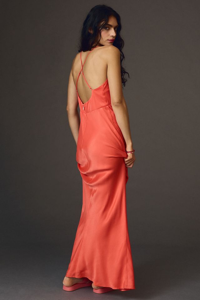 anthropologie plunge v neck slip dress By Anthropologie Plunge V-Neck Slip Dress