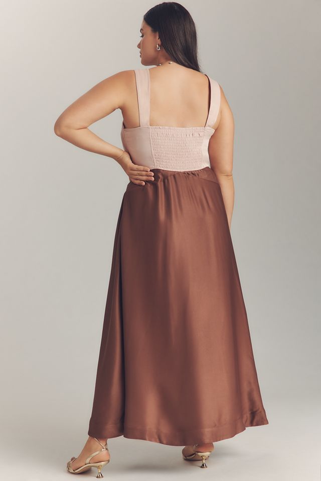 The Jocelyn Sleeveless Slip Midi Dress by Maeve #4