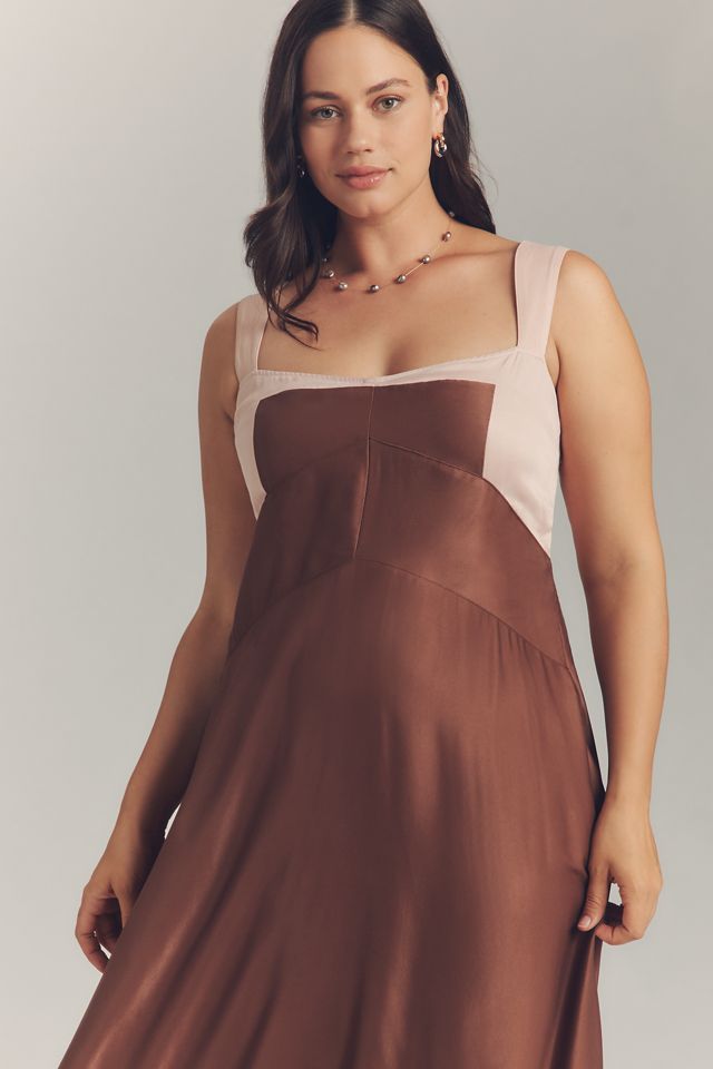 The Jocelyn Sleeveless Slip Midi Dress by Maeve #5