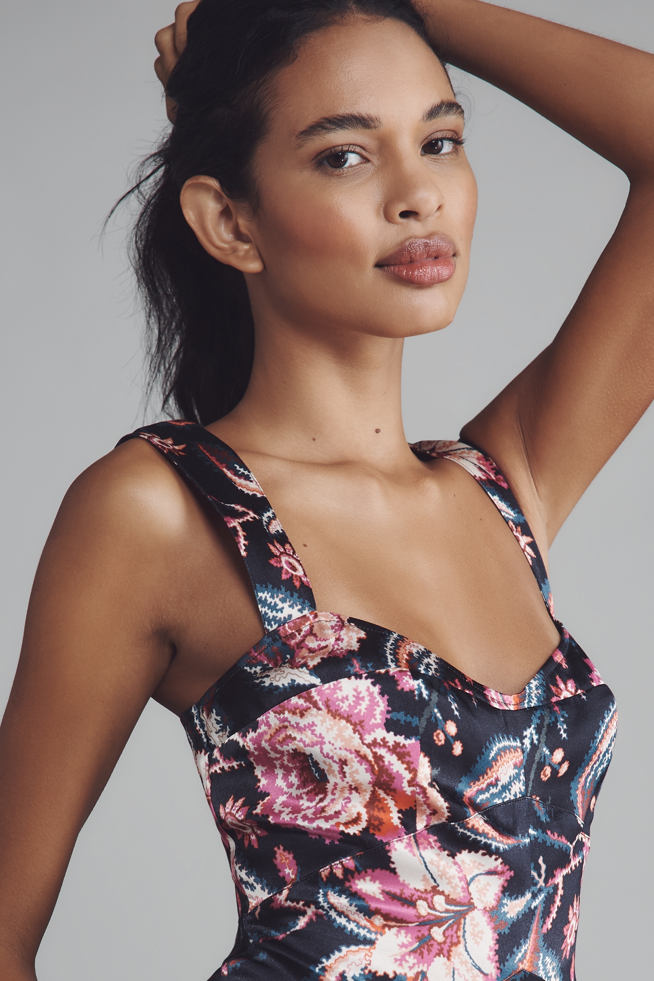 The Jocelyn Sleeveless Slip Midi Dress by Maeve
