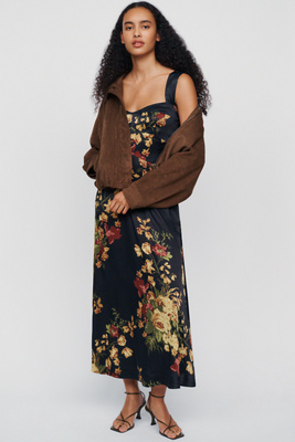 Jocelyn Sleeveless Slip Midi Dress by Maeve by Anthropologie