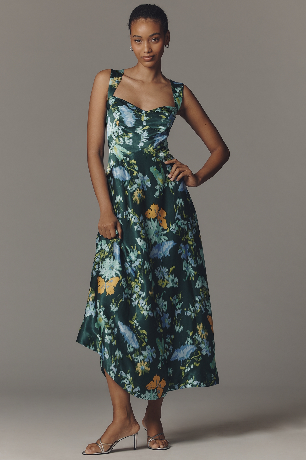 Jocelyn Sleeveless Slip Midi Dress by Maeve