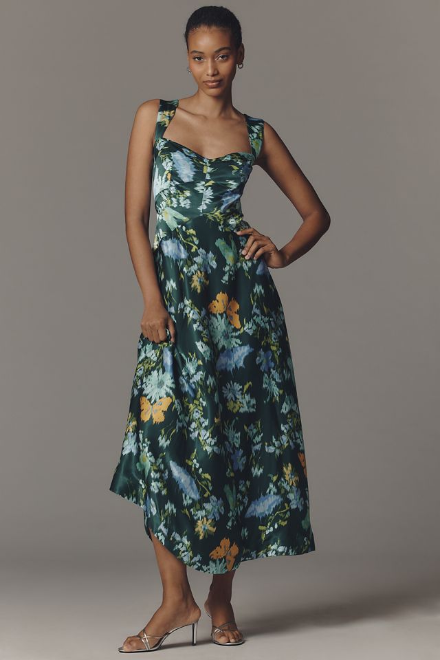 The Jocelyn Sleeveless Slip Midi Dress by Maeve | Anthropologie