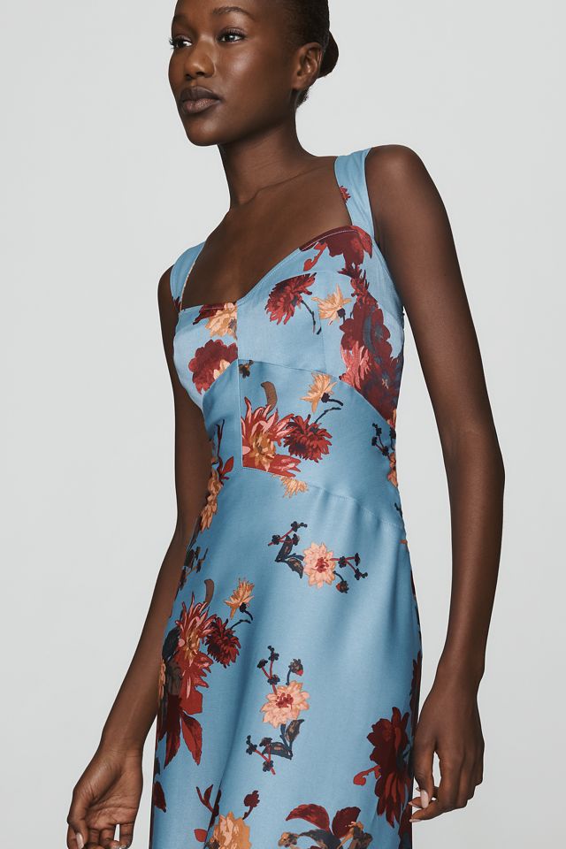 Maeve Sleeveless Seamed Midi Slip Dress #2