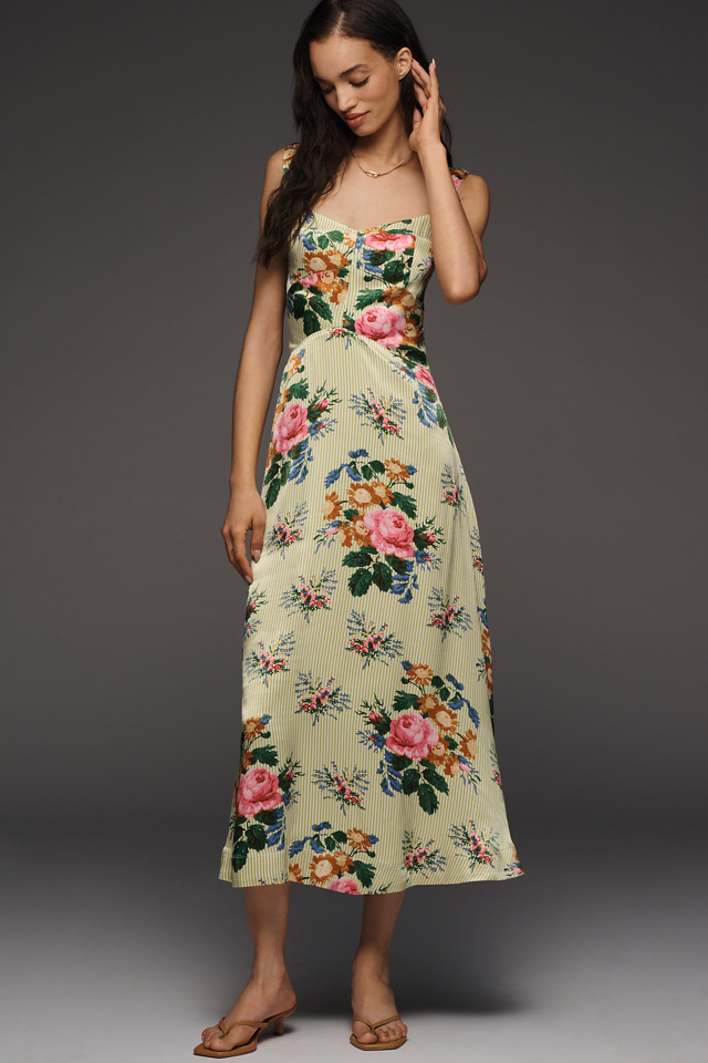 Jocelyn Sleeveless Slip Midi Dress by Maeve