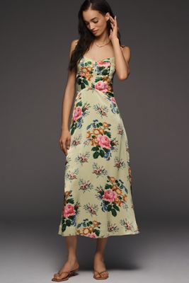 backless green maxi dress LIMONCILLO LAKE GREEN MAXI DRESS | CULT MIA