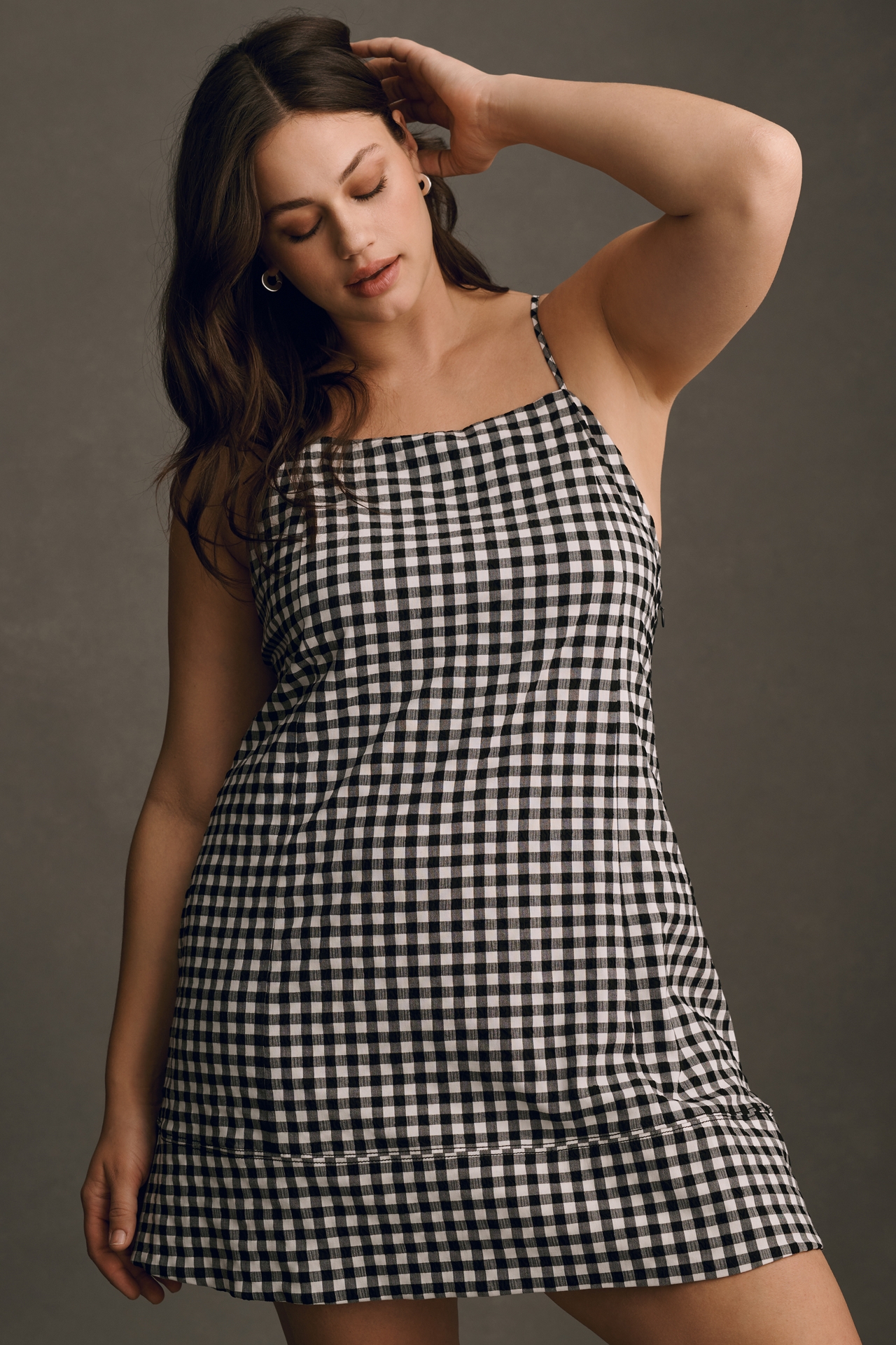 By Anthropologie Apron-Style Mini Dress