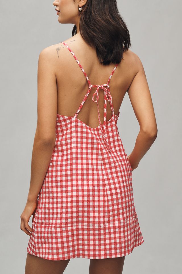 Apron-Style Mini Dress