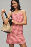Apron-Style Mini Dress