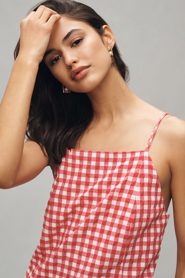 Apron-Style Mini Dress