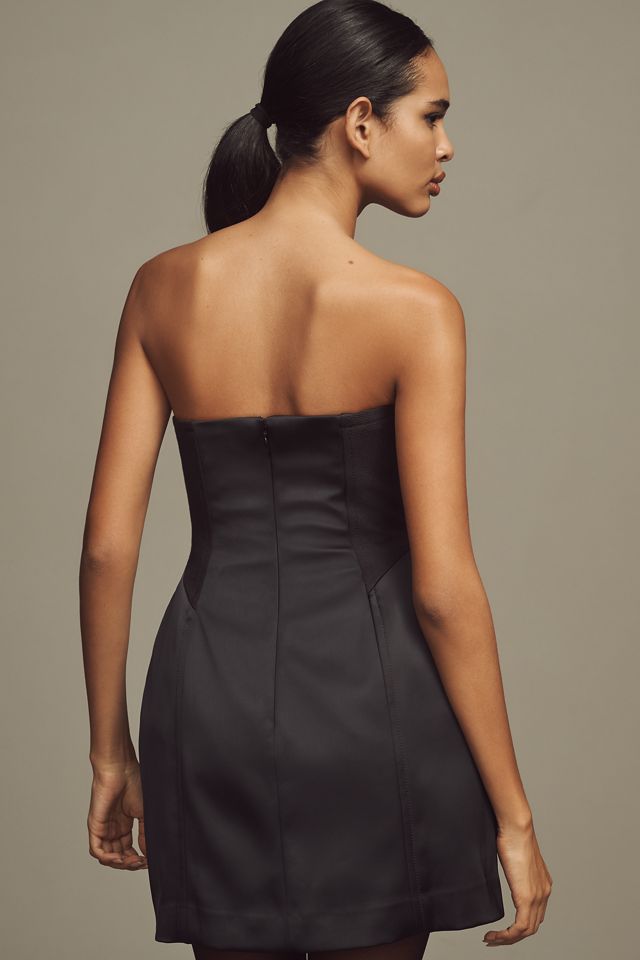 Marnie | Sculpted Mini Dress - White