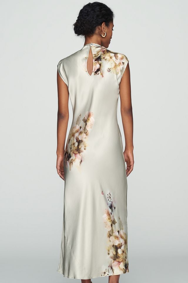 Maeve Mock-Neck Midi Slip Dress #2