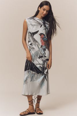 アンソロポロジー　ジレ Judarn Upholstered Fabric Mirror - Anthropologie | Havenly