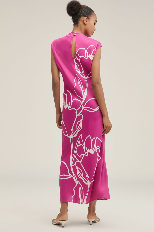 Abito midi a collo alto Maeve #1