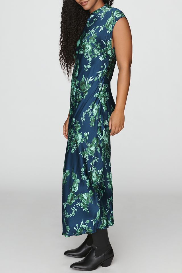 Maeve Charlette Mock-Neck Midi Slip Dress #6