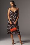 Maeve Sleeveless Cowl-Neck Slip Midi Dress