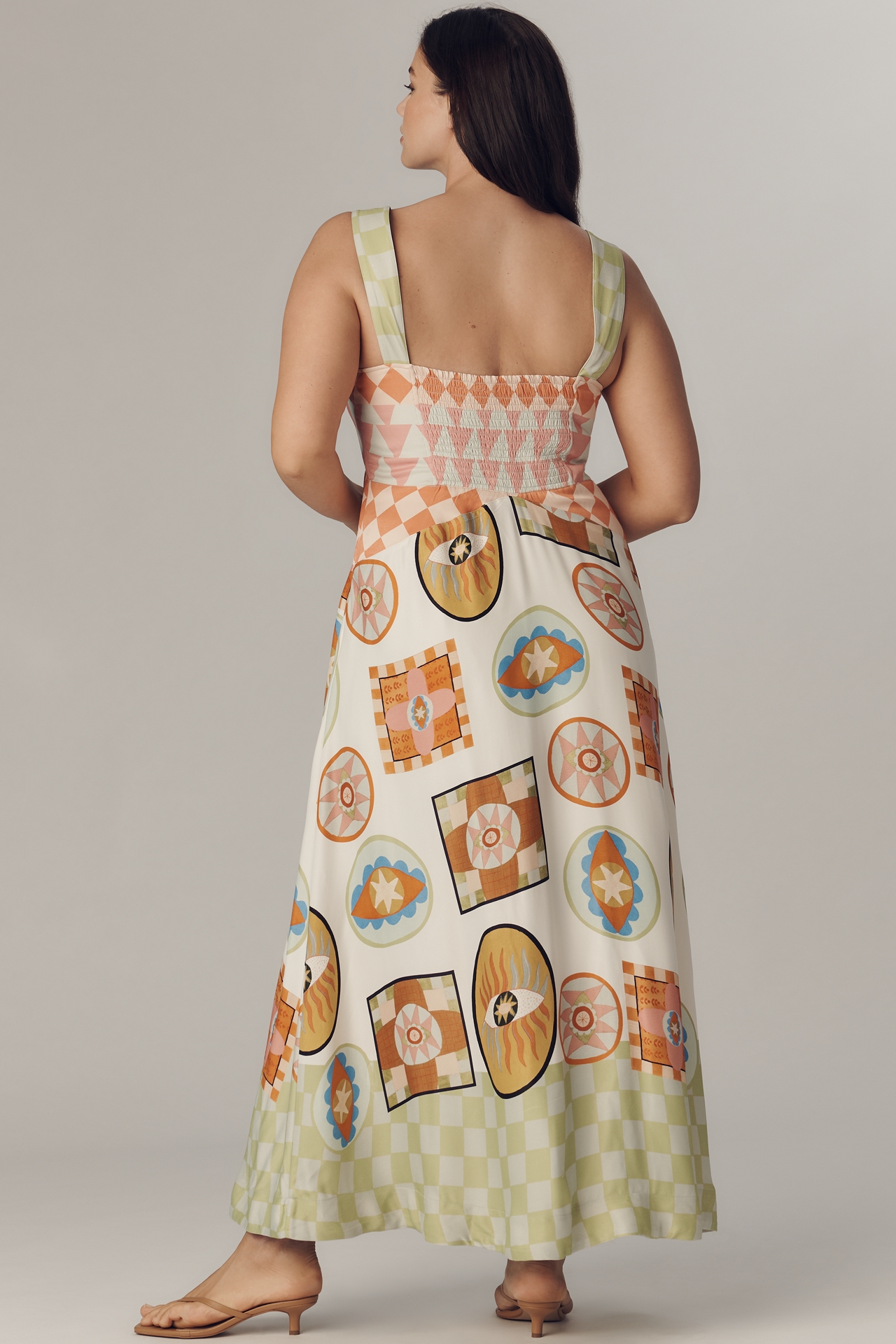 The Meredith Walker Jocelyn Sleeveless Slip Midi Dress by Maeve