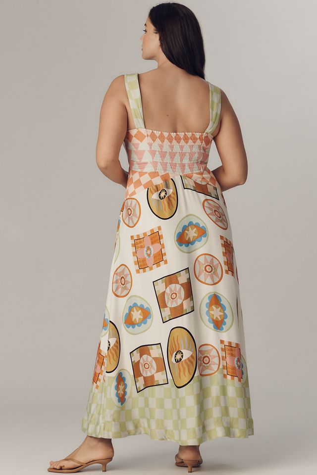 The Meredith Walker Jocelyn Sleeveless Slip Midi Dress by Maeve #5