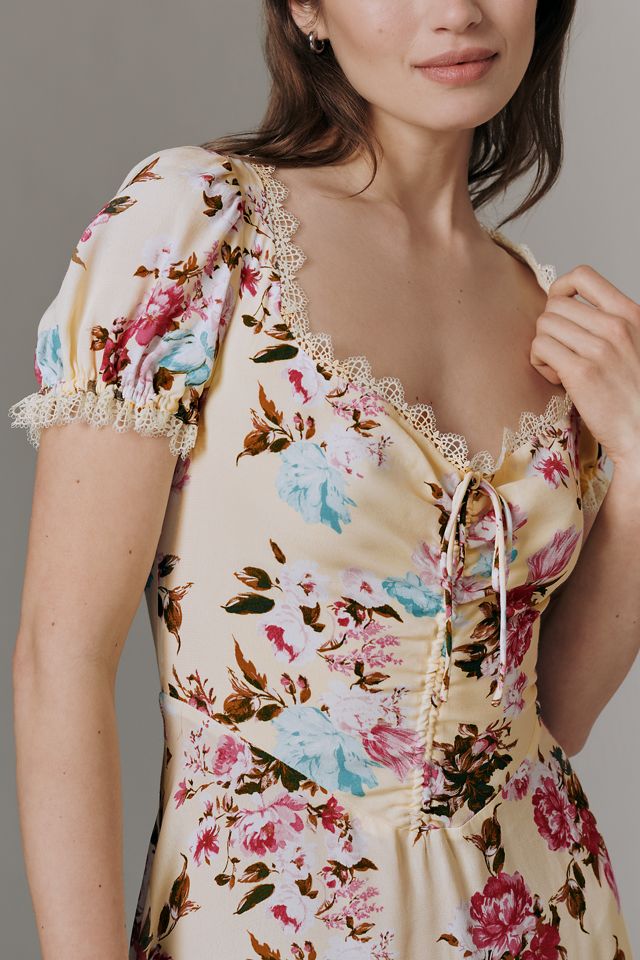 By Anthropologie Printed Midi Dress #1
