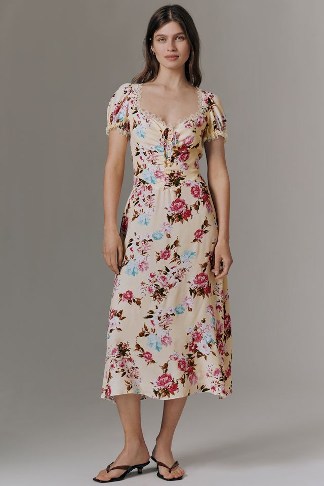 By Anthropologie Printed Midi Dress #2