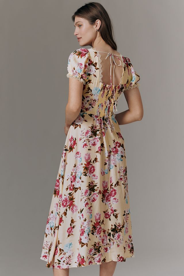 By Anthropologie Printed Midi Dress #3