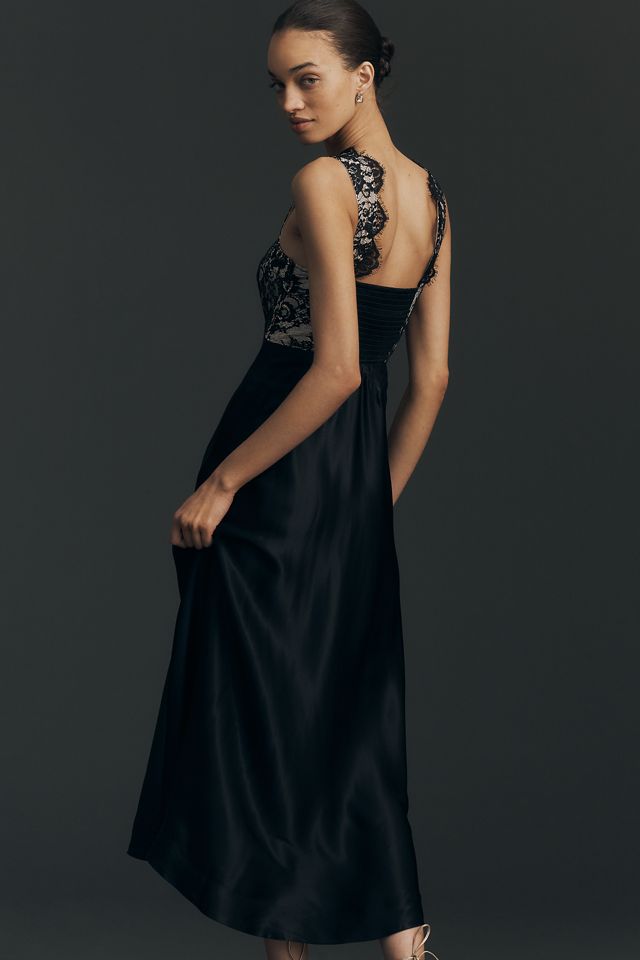 The Jocelyn Sleeveless Lace Midi Dress by Maeve | Anthropologie