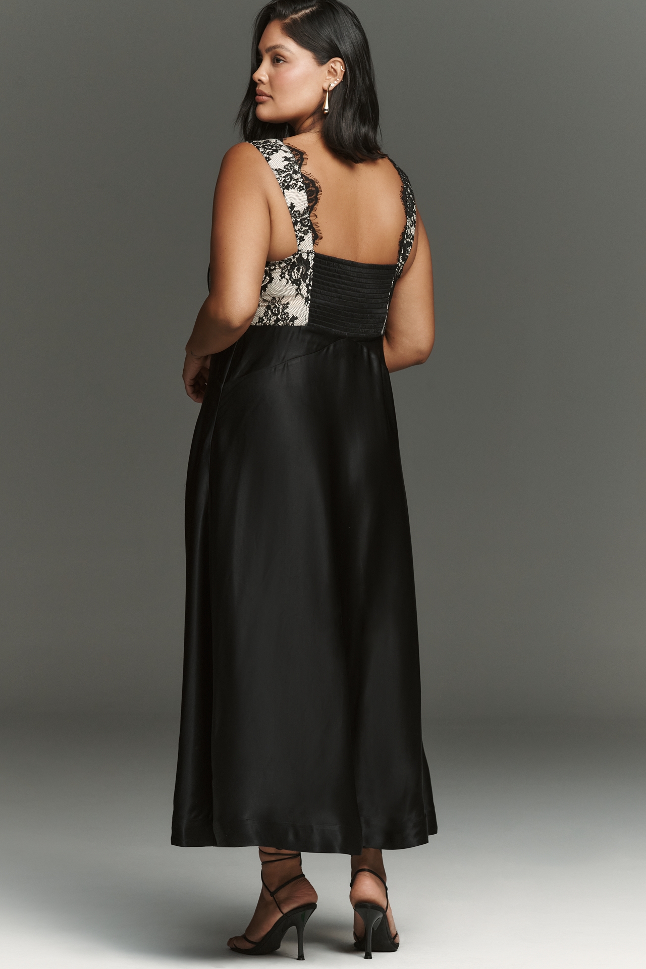 The Jocelyn Sleeveless Lace Midi Dress by Maeve