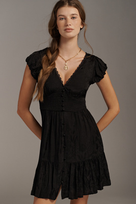 The Peregrine Satin Mini Dress