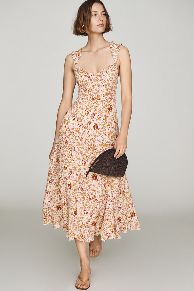 By Anthropologie Sweetheart Midi Dress