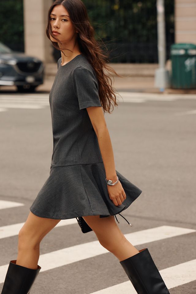 Maeve Drop-Waist Mini Swing Dress #4