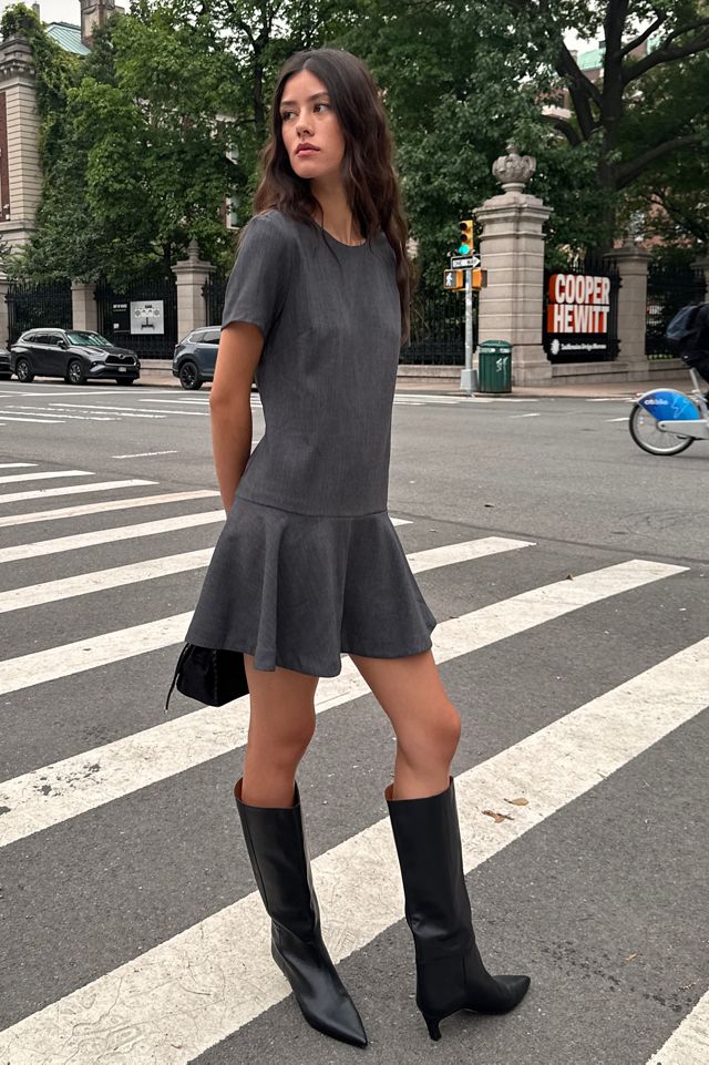 Maeve Drop-Waist Mini Swing Dress #5