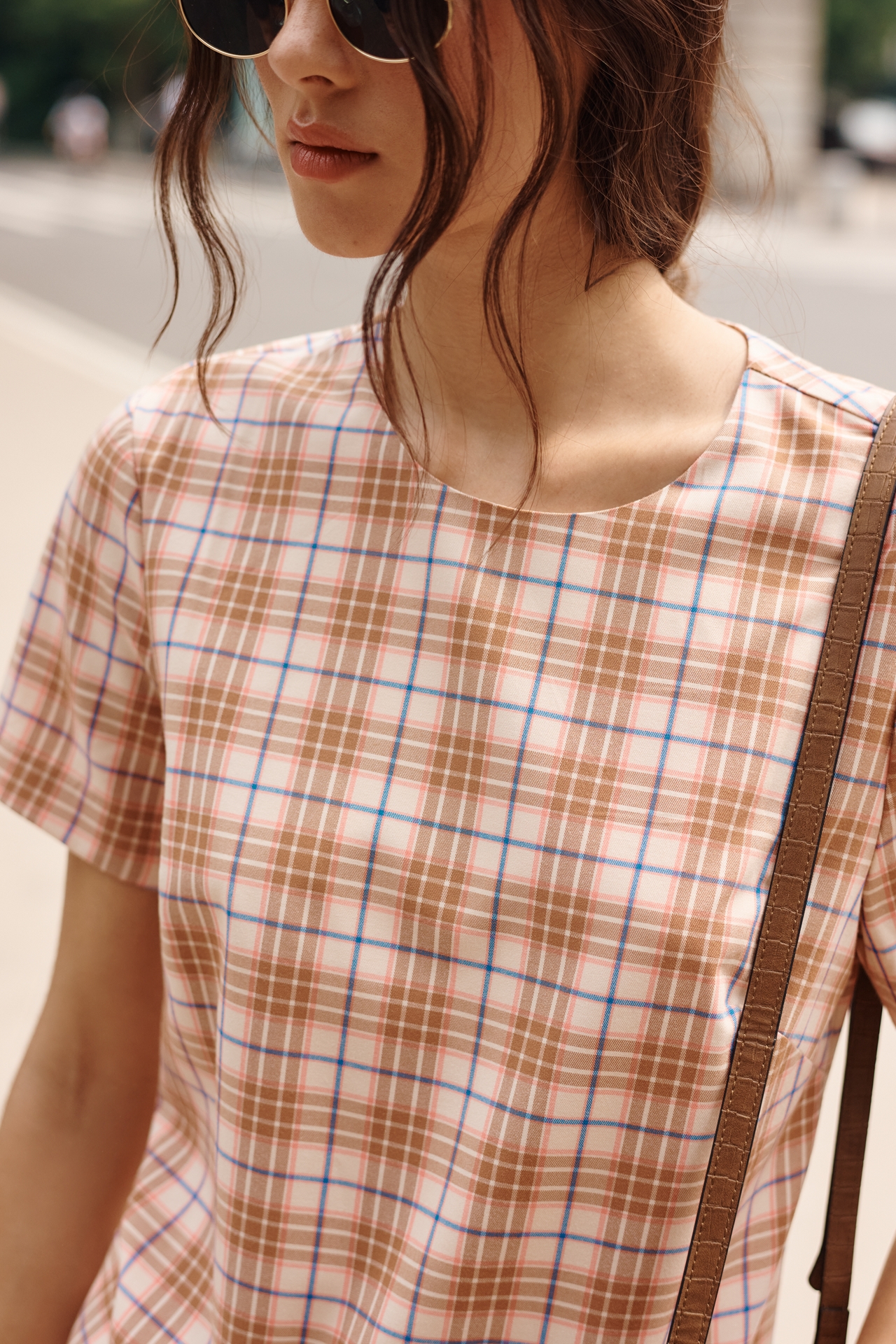 Maeve Drop-Waist Mini Swing Dress