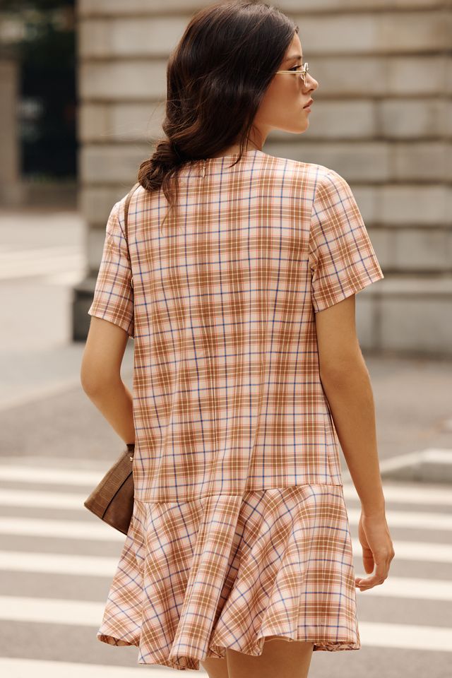 Maeve Drop-Waist Mini Swing Dress #3